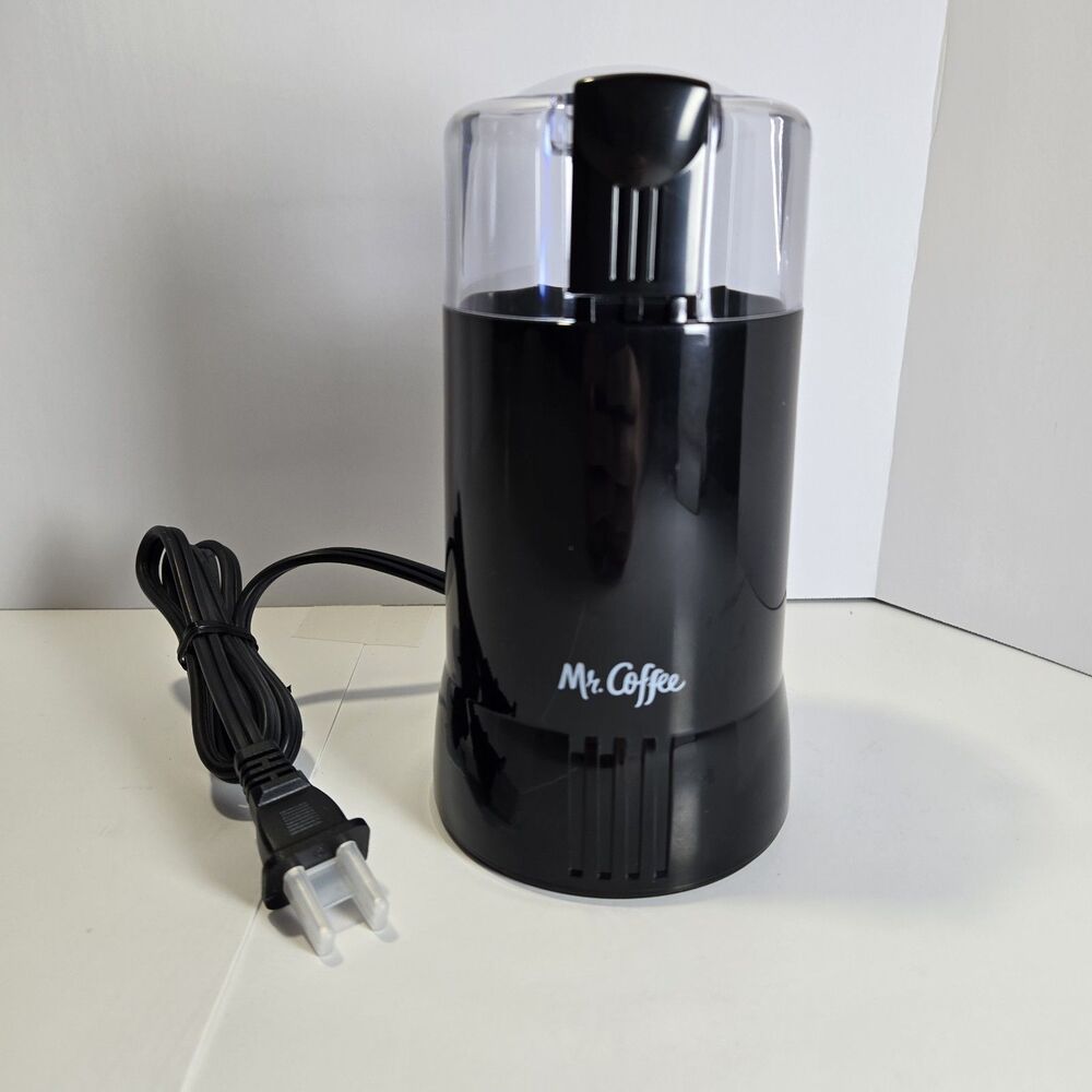 Mr. Coffee Electric Coffee Grinder Coffee Bean Grinder Spice Grinder Black